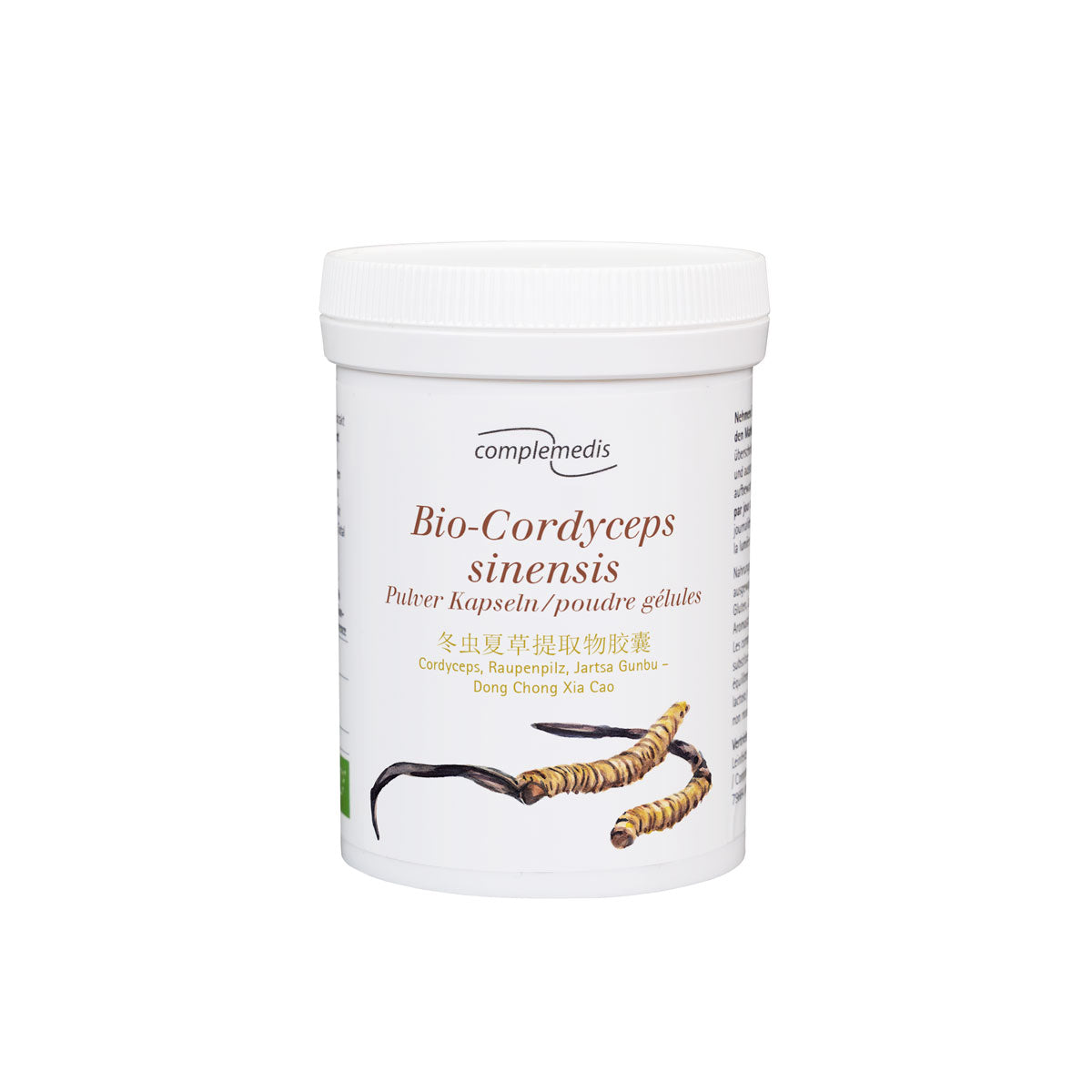 Cordyceps sinensis Pulver, Bio, Dose mit 120 Kapseln