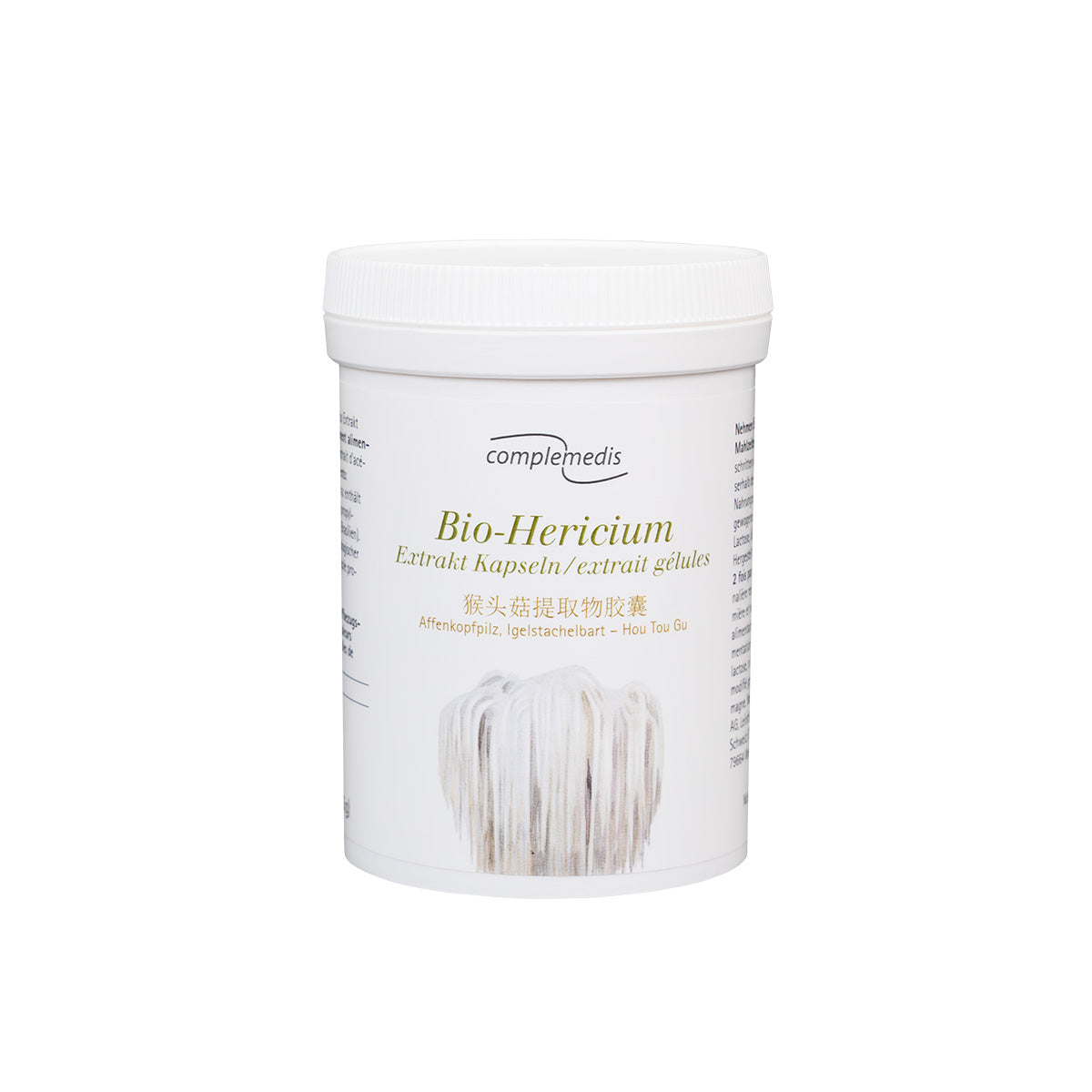 Extrait d'Hericium, biologique, boîte de 120 capsules