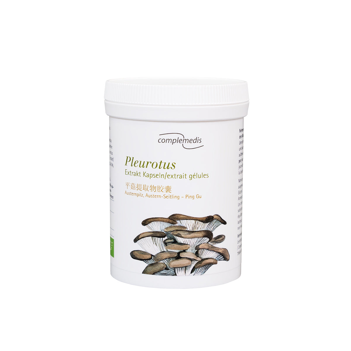 Pleurotus Extrakt, Bio, Dose mit 120 Kapseln