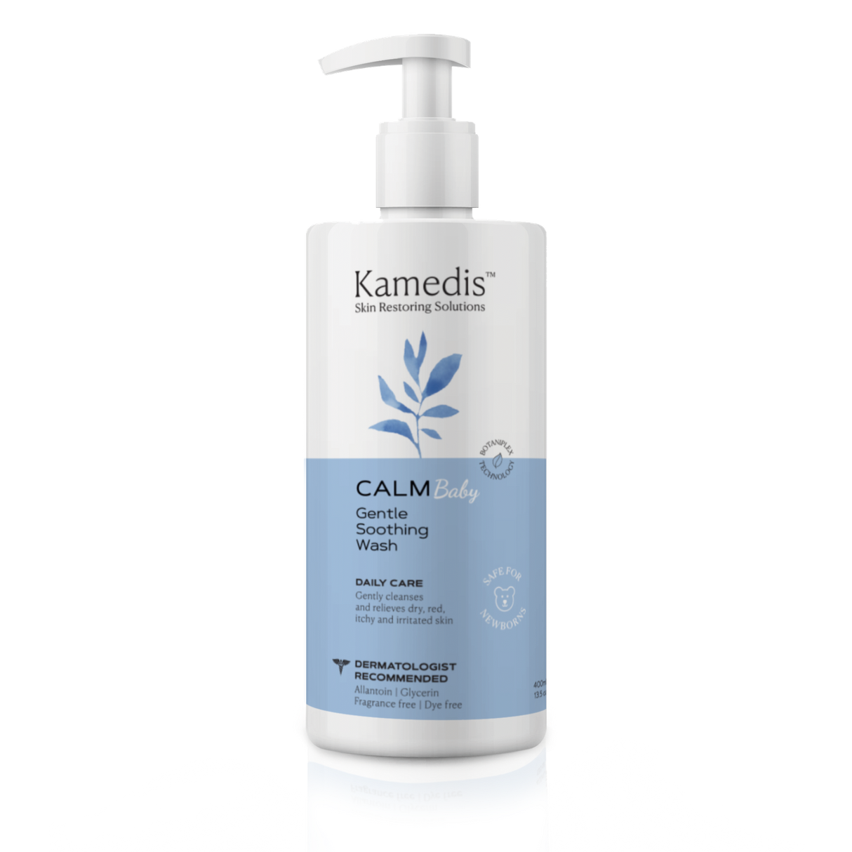 CALM Baby Gentle Soothing Wash, Pumpflasche à 400 ml