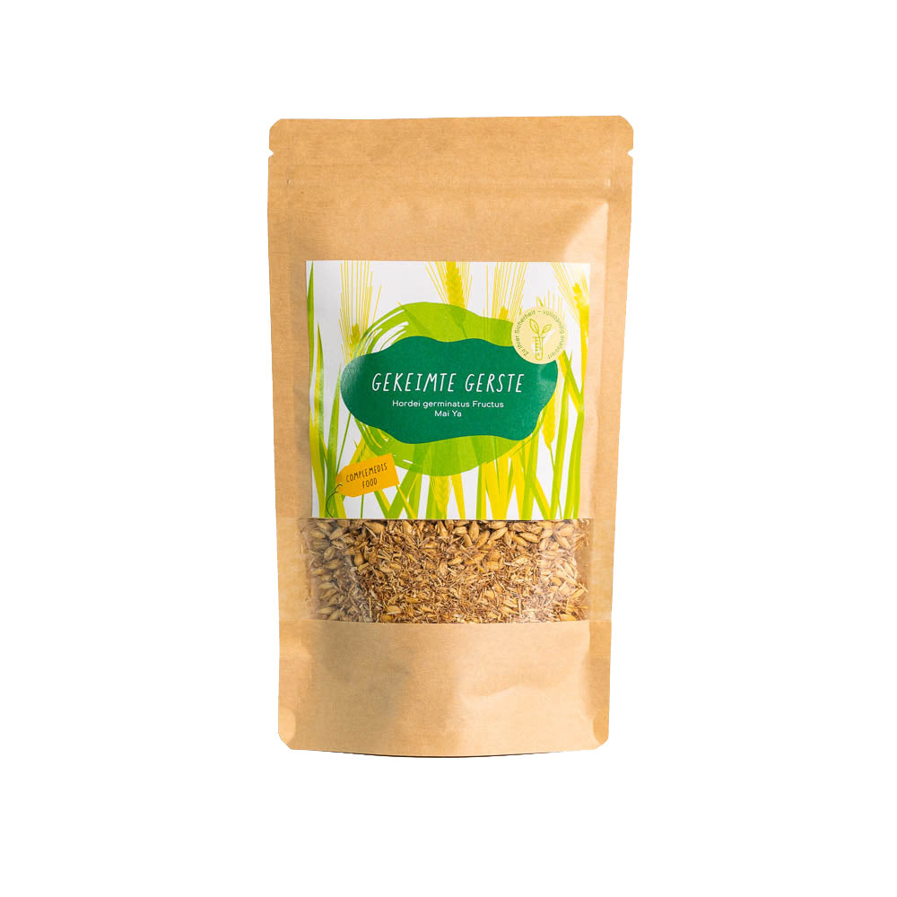 Orge germée, séchée, sachet de 100 g