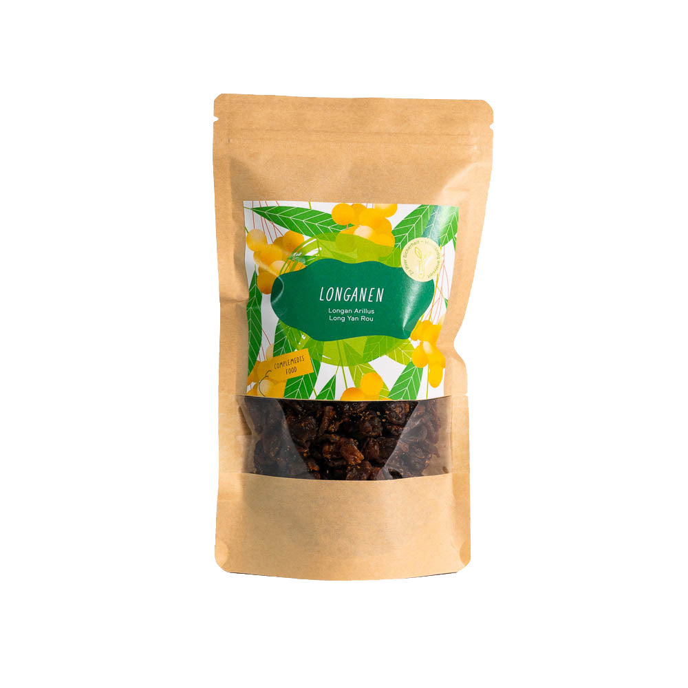 Longanen, getrocknete Früchte, Beutel à 200g