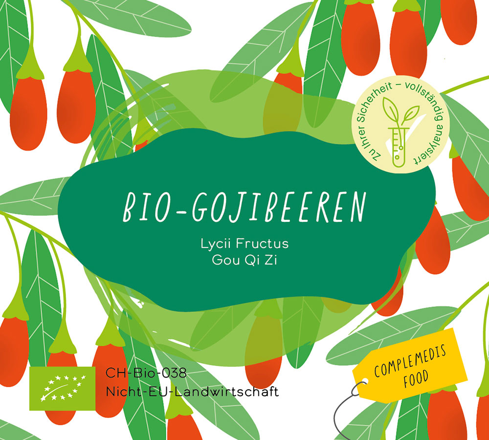Bio-Gojibeeren, getrocknet, Beutel à 100g