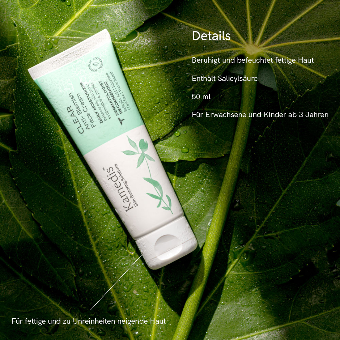 Anti-Blemish Face Cream, Clear, Tube à 50 ml