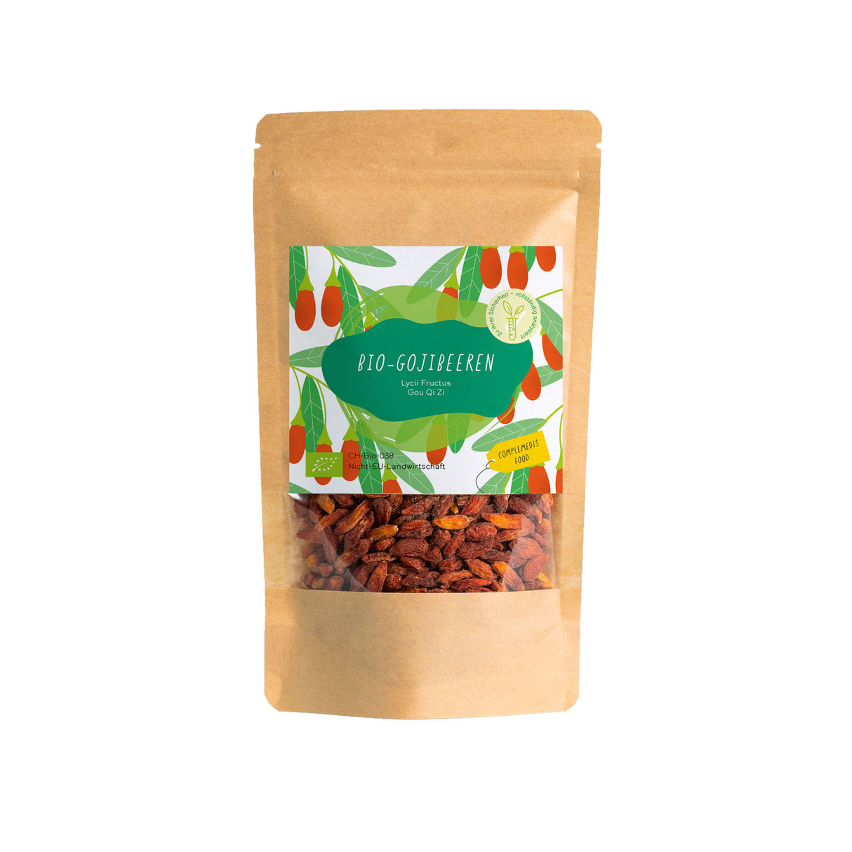 Bio-Gojibeeren, getrocknet, Beutel à 100g